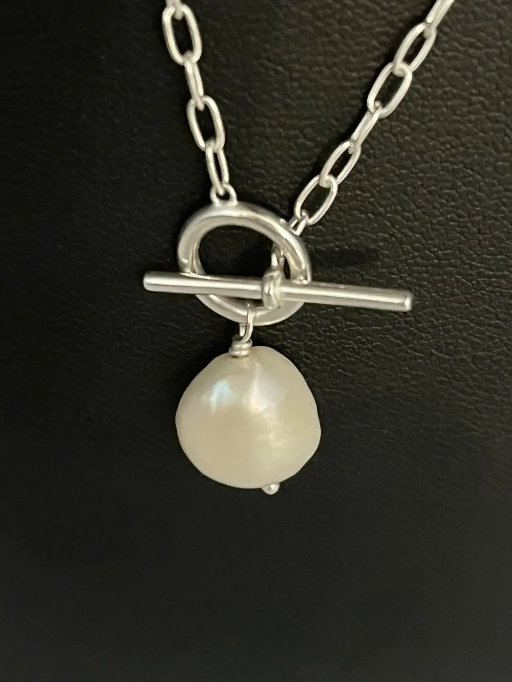 Silpada 'Center Attention' Sterling Silver Freshwater Pearl Necklace